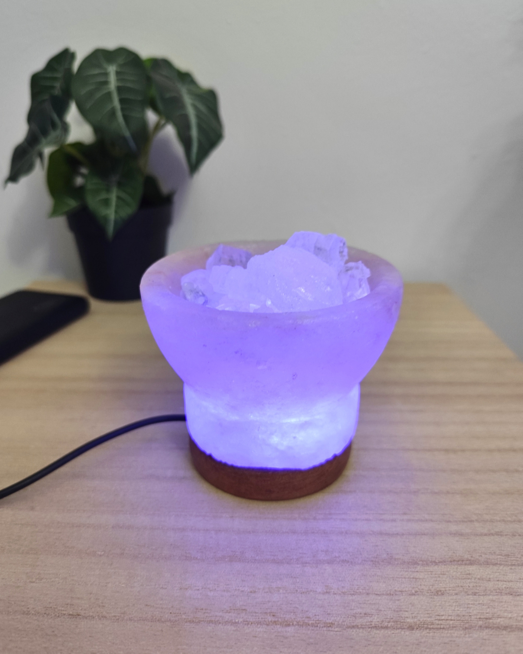 Lámpara de Sal cuenco (cambio de color)