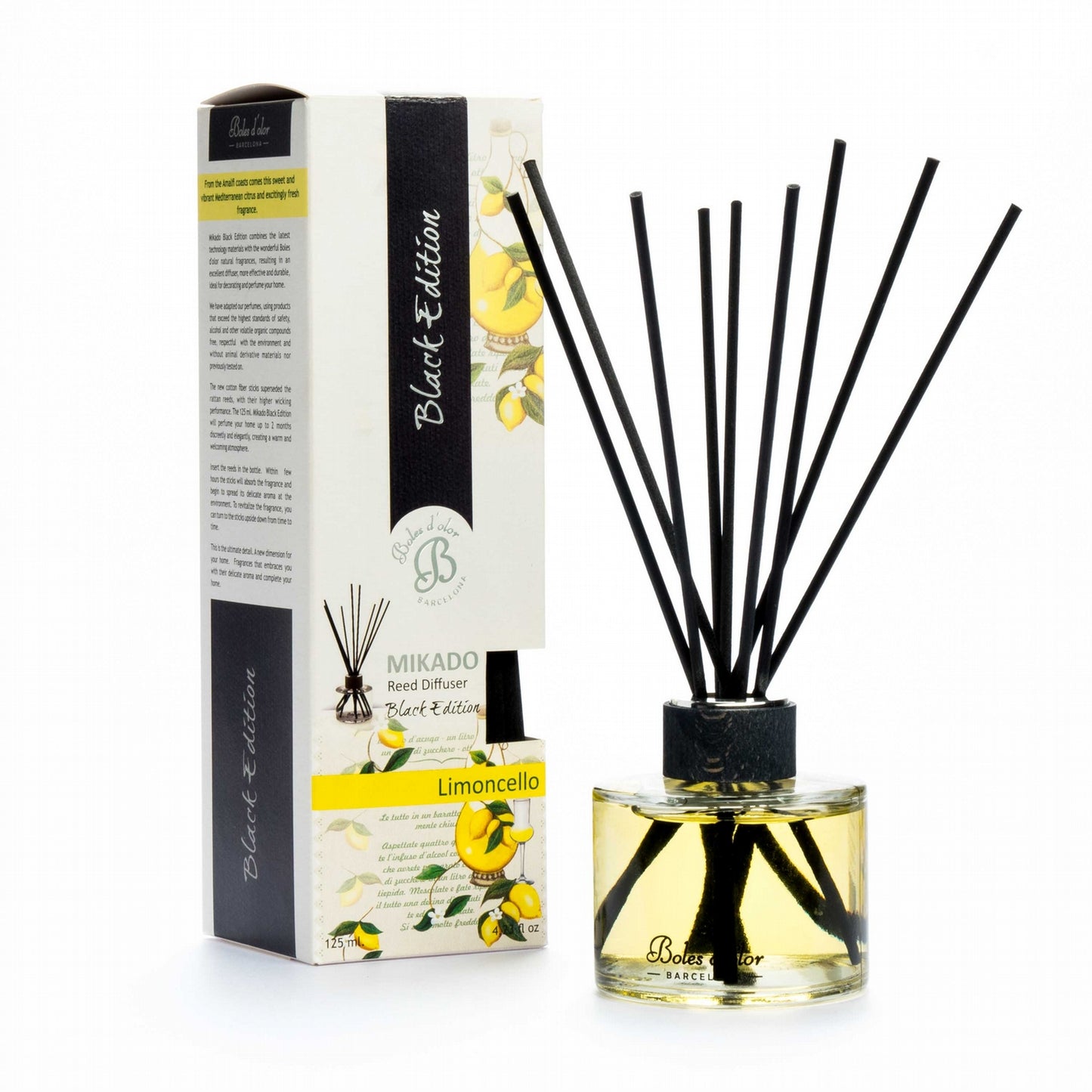 AROMA DEL MES!!! Mikado Black Edition LIMONCELLO ( 125 ml)