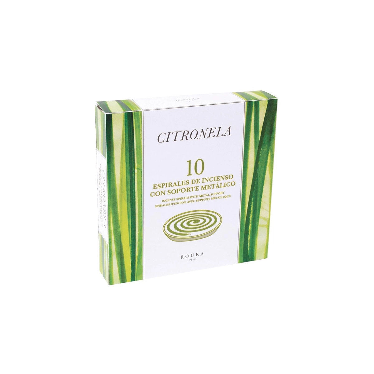Incienso Espiral Antimosquitos CITRONELA – Roura