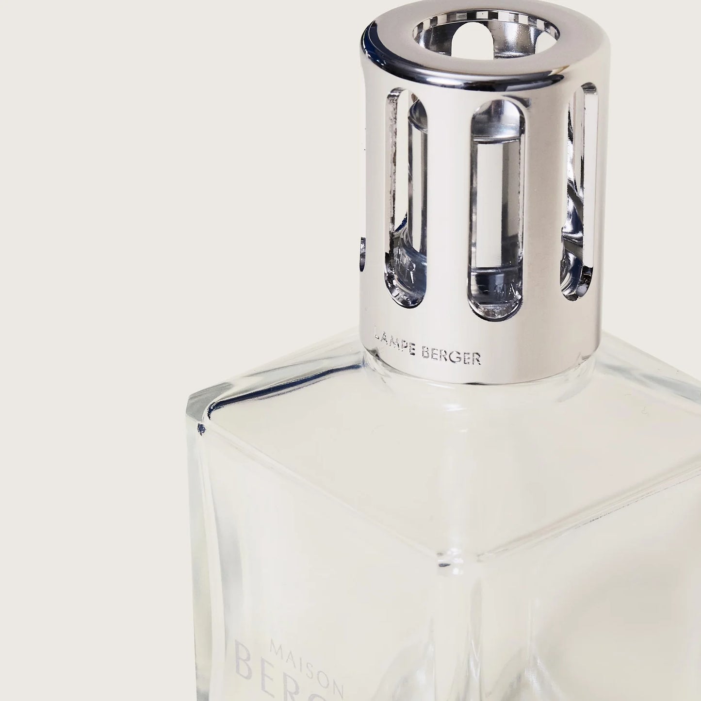 Cofre lámpara Berger ESSENTIELLE CARRÉE Cuadrada Transparente