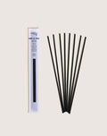 Cofre con 8 varillas negras 24 cm