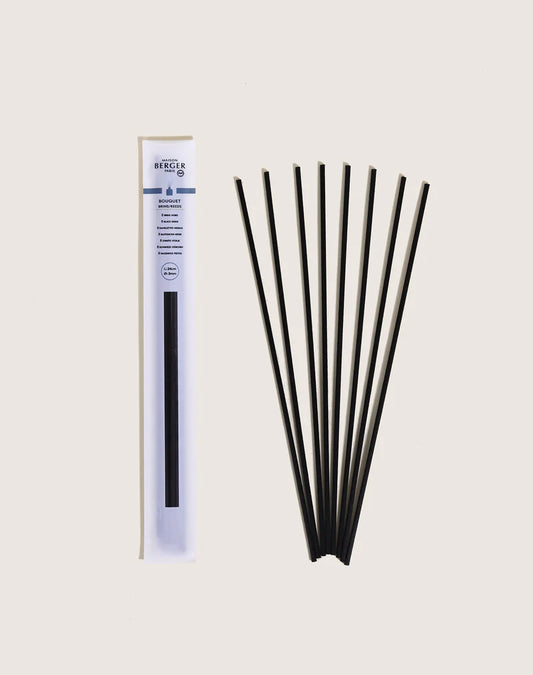 Cofre con 8 varillas negras 24 cm