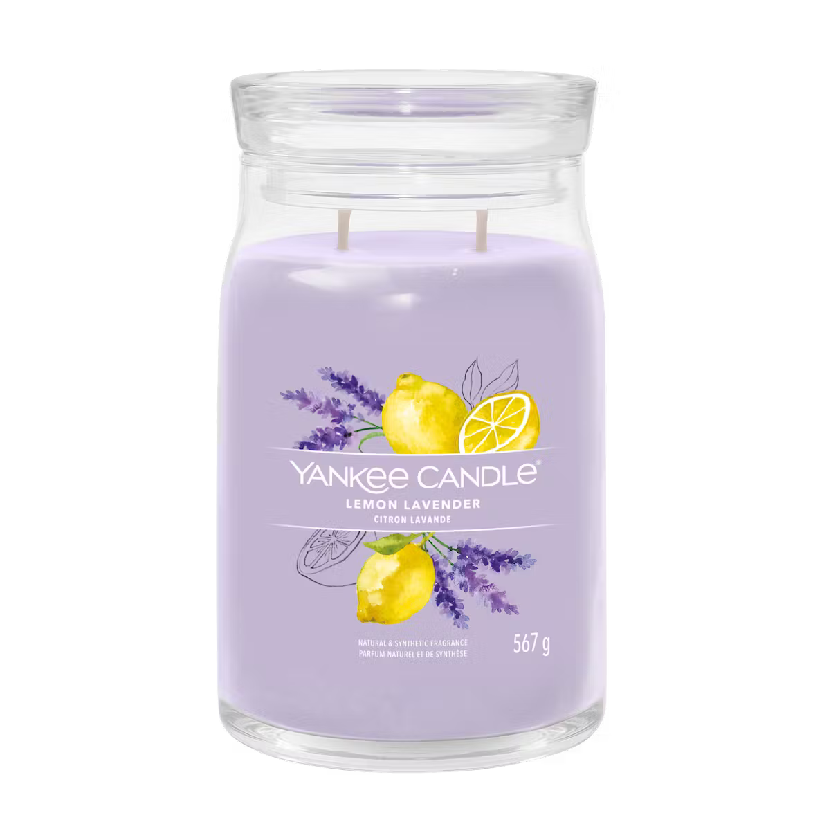 Vela Grande LEMON LAVENDER (567g)