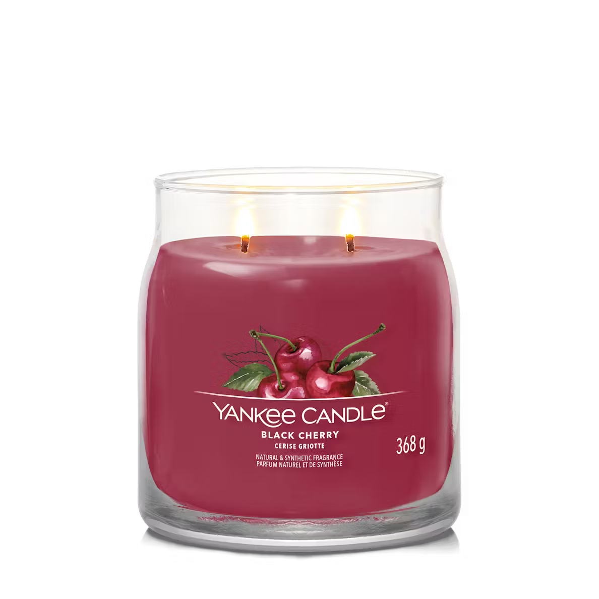 Vela mediana BLACK CHERRY (368g)
