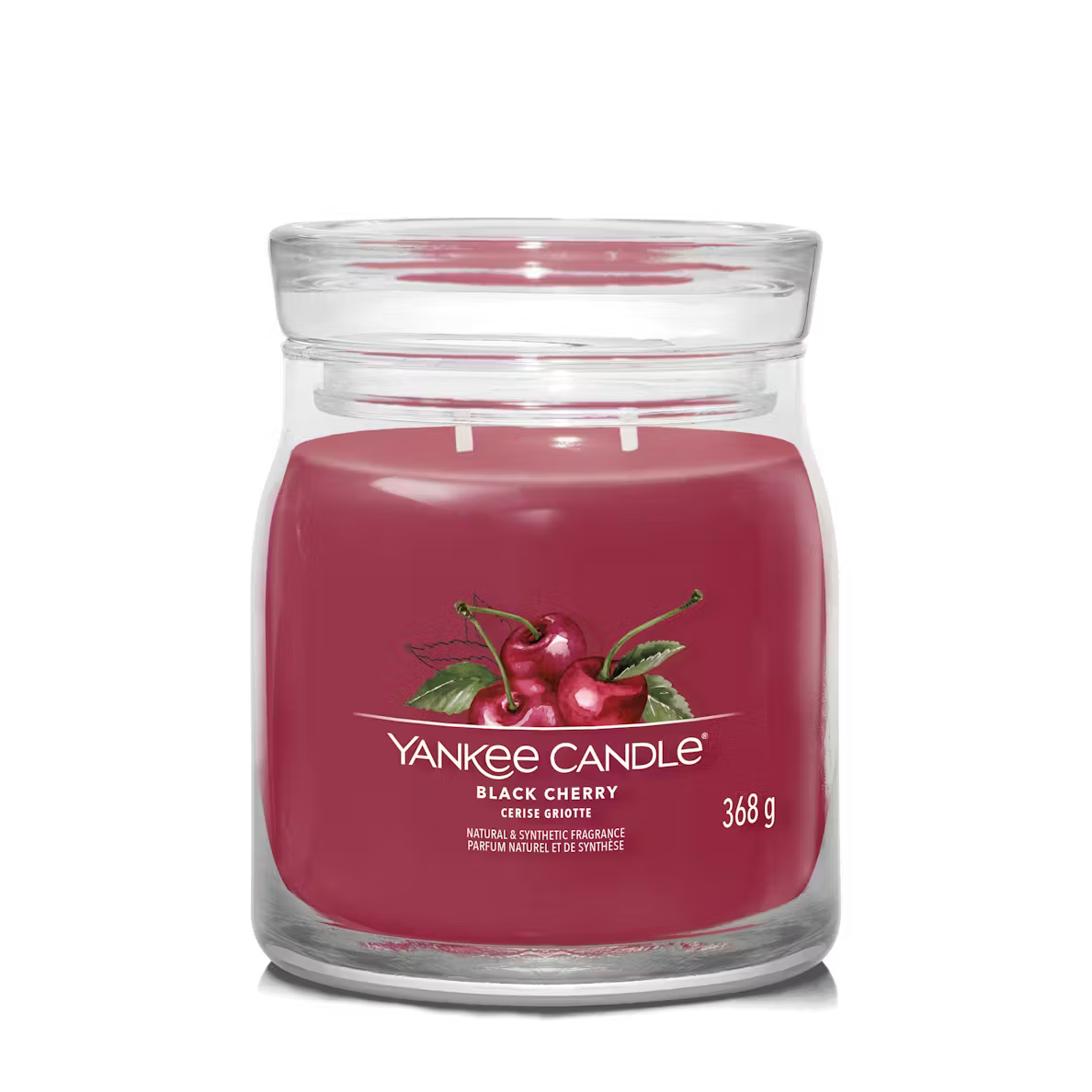 Vela mediana BLACK CHERRY (368g)