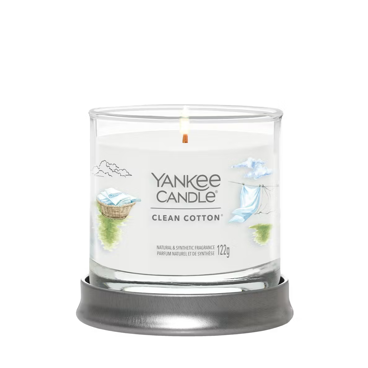 Vela Pequeña CLEAN COTTON (122g)