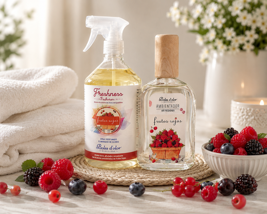 Pack Frutos Rojos Hogar Perfumado