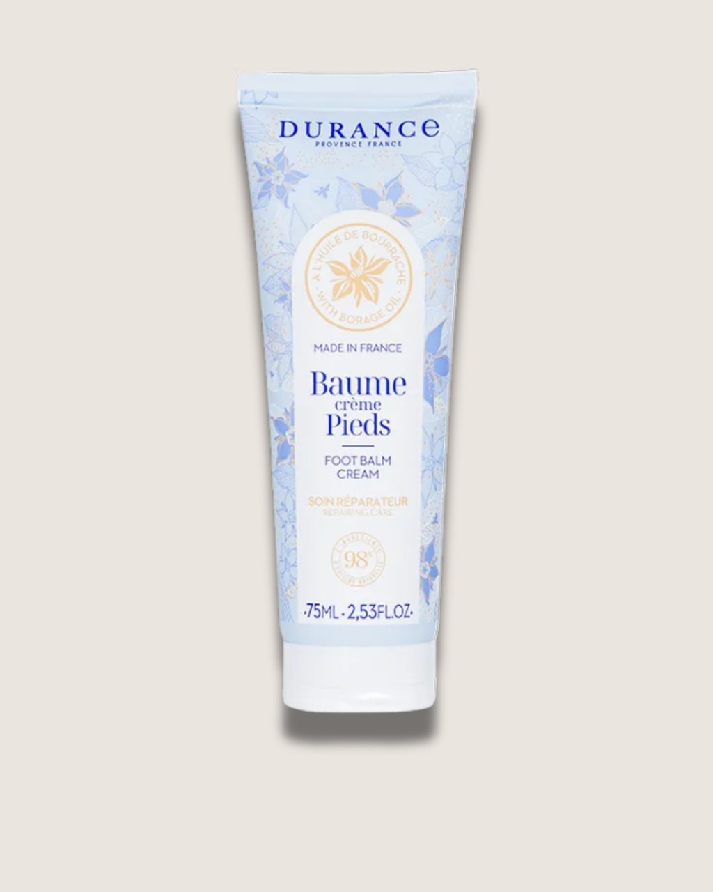 Crema Reparadora para Pies Durance con Aceite de Borraja 75 ml