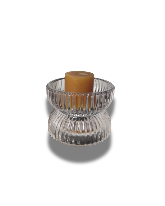 Portavelas Doble Cristal