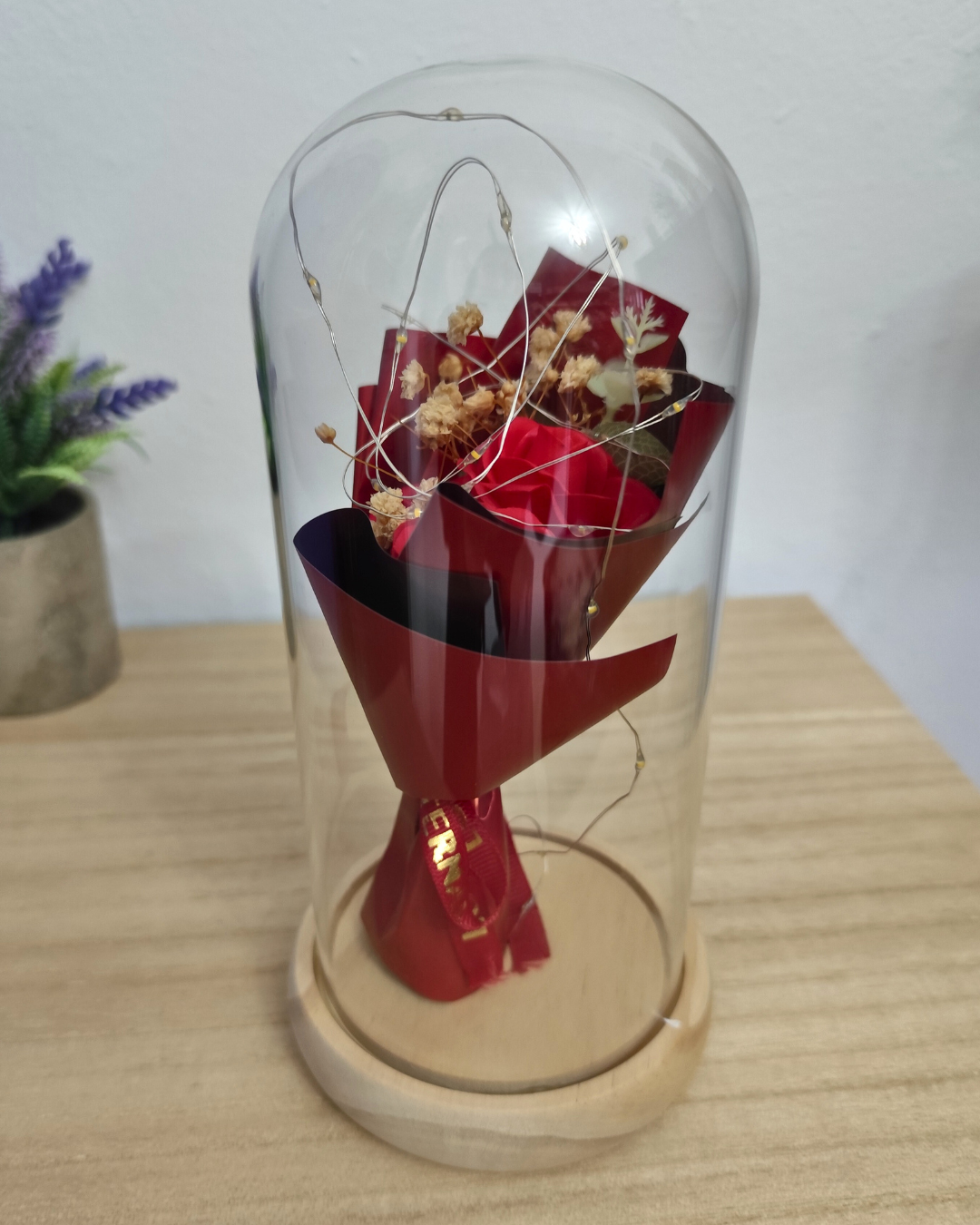 ROSA ROJA CÚPULA