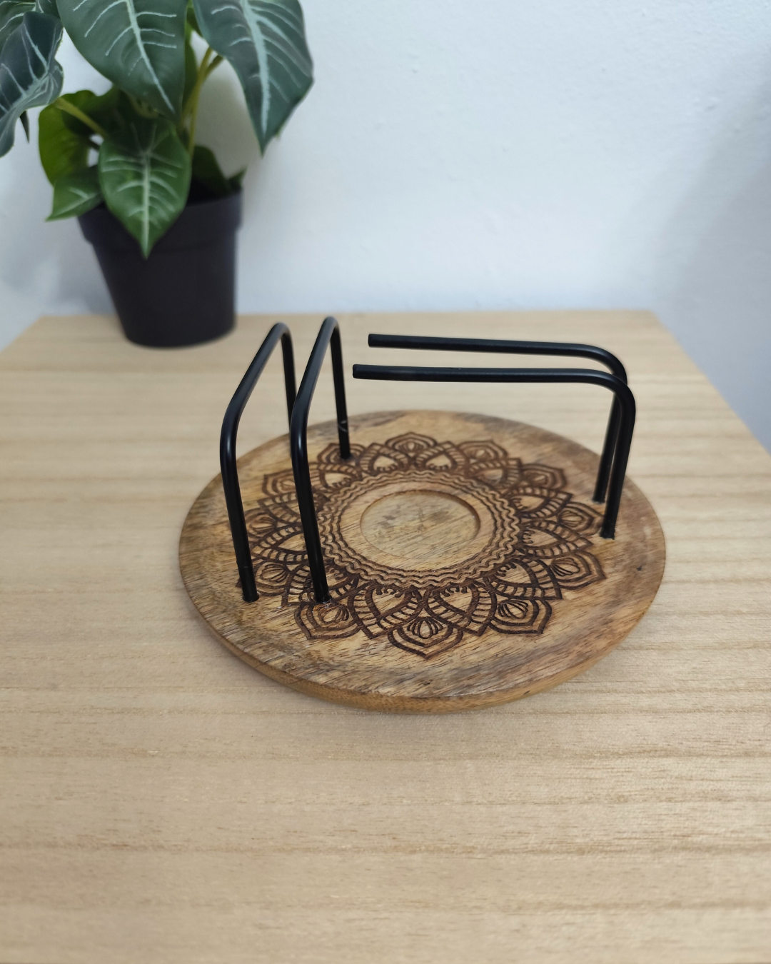 Soporte dúo Palo Santo