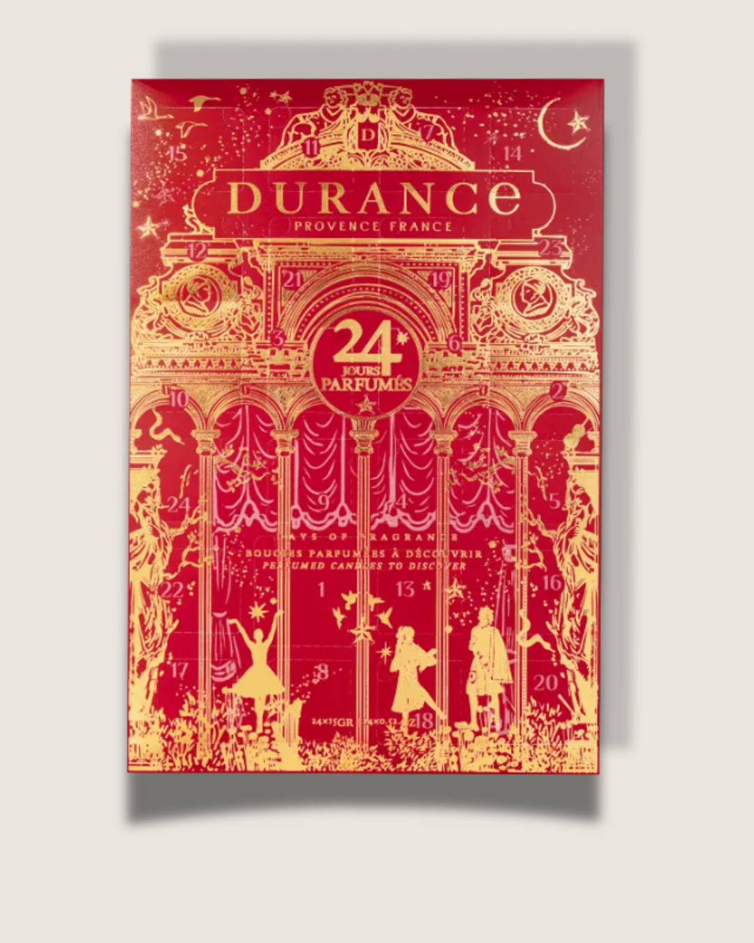 Calendario de Adviento de 24 Velas Perfumadas Durance 2026