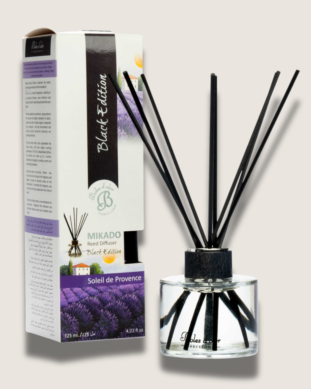 Mikado Black Edition Soleil de Provence 125 ml – Boles d’olor
