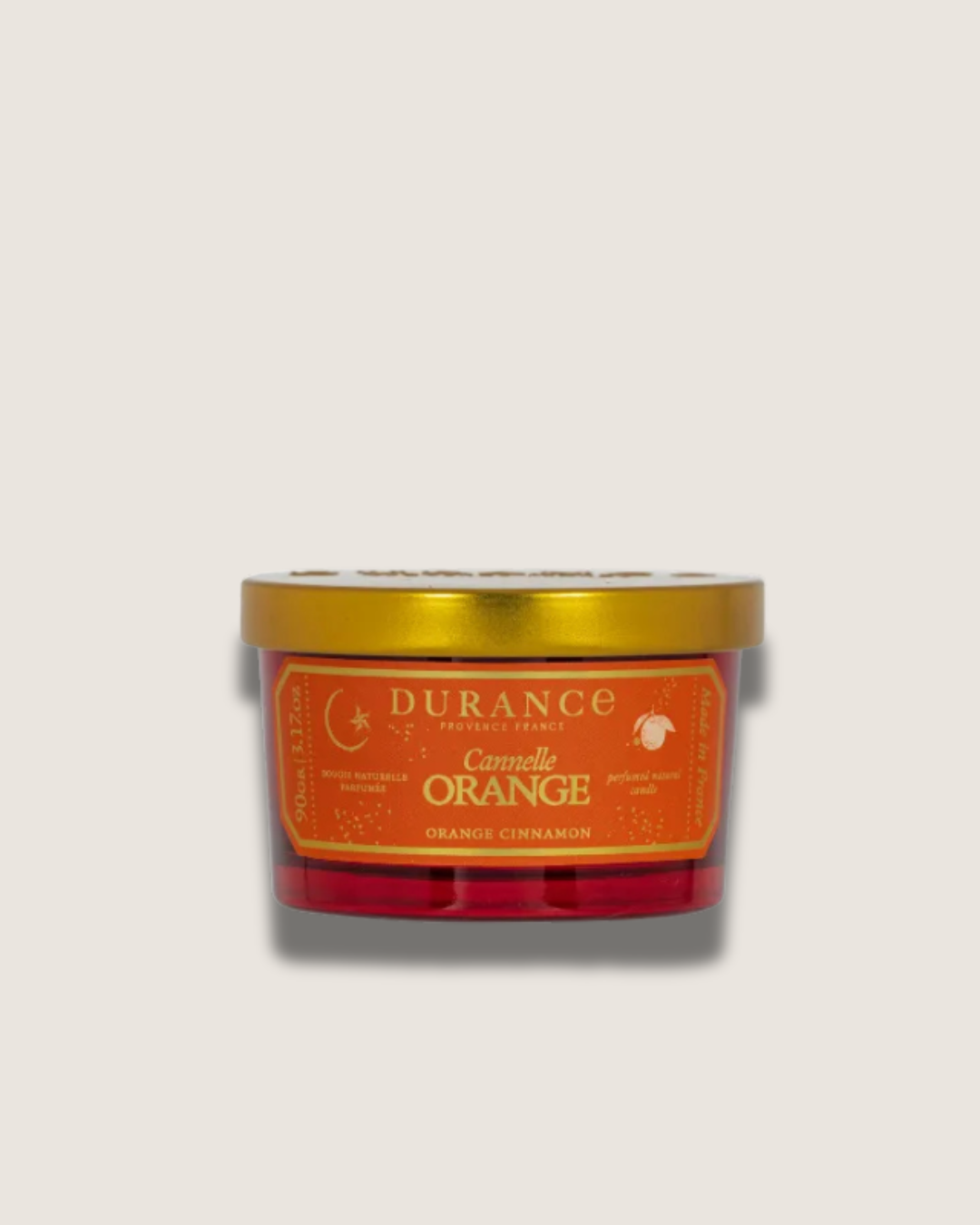 Vela Perfumada Durance Canela y Naranja 90 g