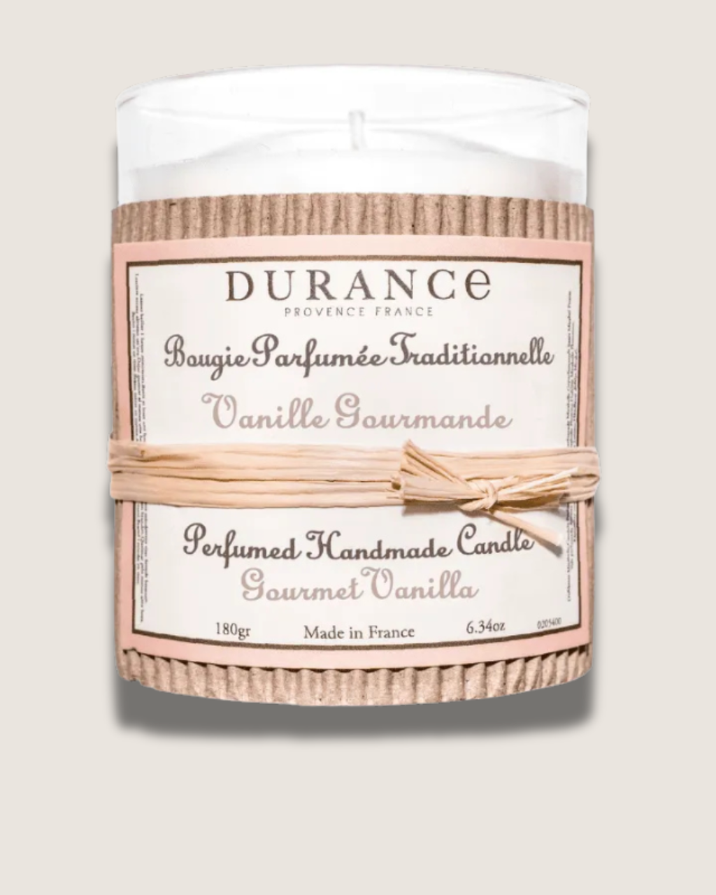Vela Perfumada Durance Vainilla Gourmet 180 g