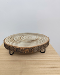 Base Decorativa Madera Natural