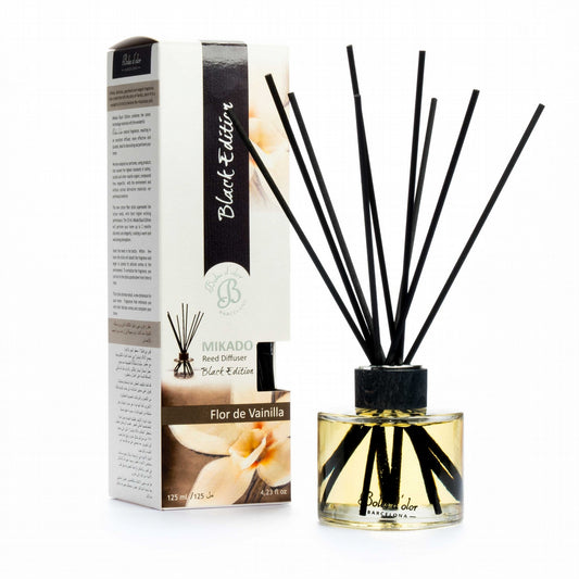 FLOR DE VAINILLA Mikado- BLACK EDITION (125ML)