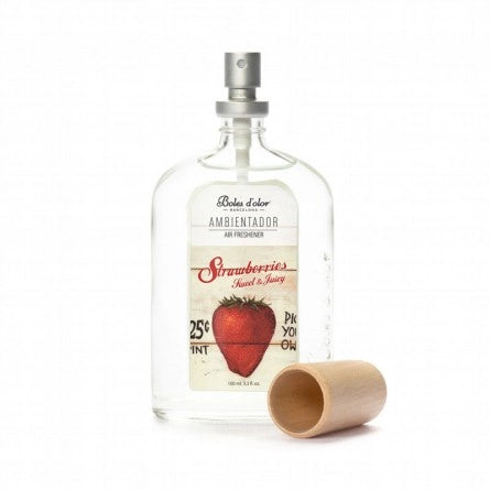 Ambientador Spray STRAWBERRIES Boles d'olor (100ml)