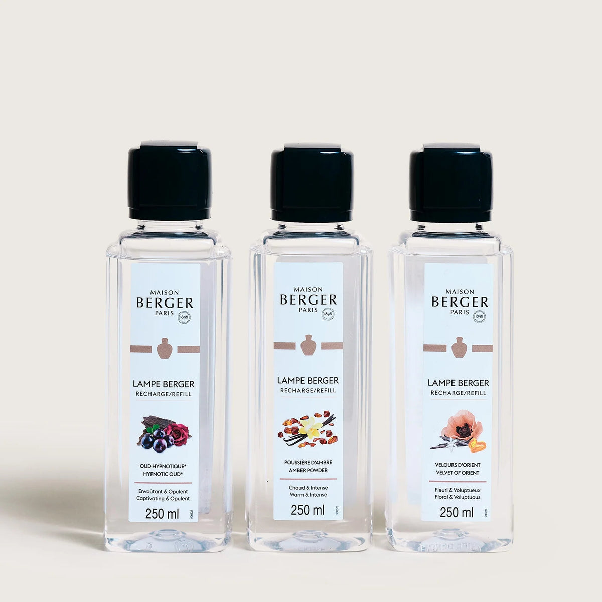 Trio Pack Recargas Lámpara Berger MAGICAL ( 250ml)