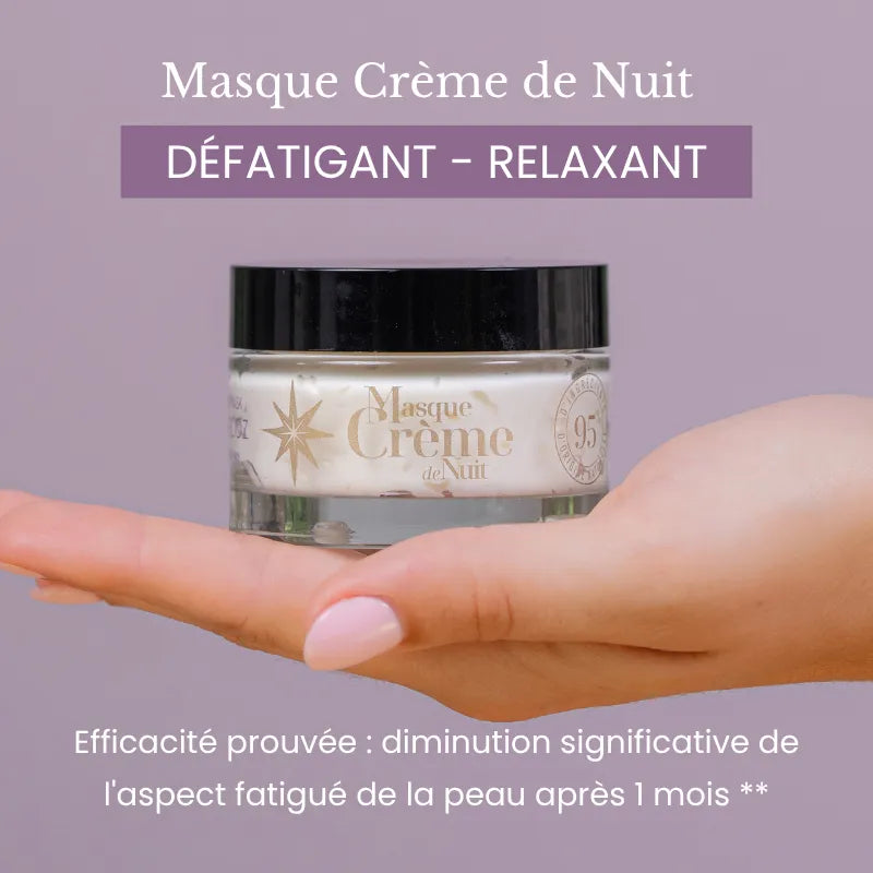 Mascarilla Crema de Noche Antifatiga Durance Serenity 50 ml