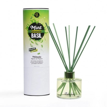 Mikado Mint,Citronella & Basil (125ml) Boles d'olor